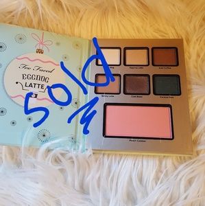 Too faced New  Eggnog eyeshadow  palette